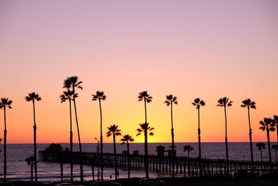 Oceanside pier, Oceanside, CA